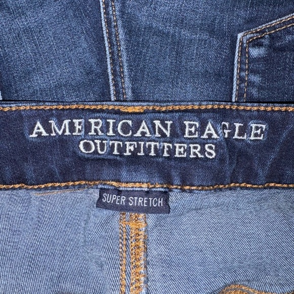 2 Pair American Eagle Hi-Rise Shortie Jean Shorts – Size 4 & 6 - Picture 2 of 7